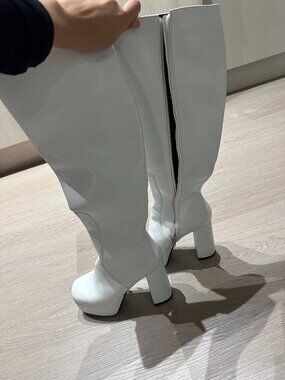 Lamoda Whatta Showdown Platform Knee High Boots